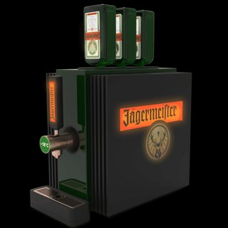Máquina Jägermeister 3 Dispensadores
