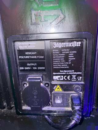 Máquina Jägermeister 3 Dispensadores