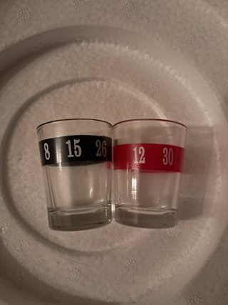 Set di gioco di roulette per bere