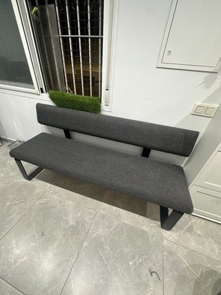 Banco IKEA KARLANTON Gris 180 cm