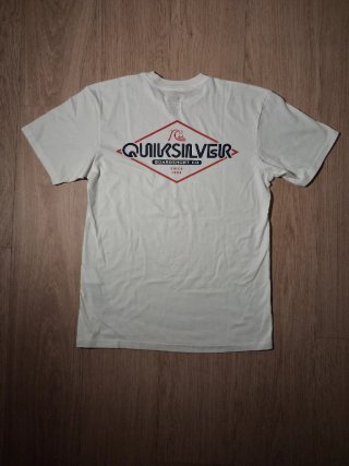 Nueva - Camiseta Quiksilver Blanca Vintage