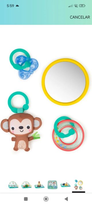 Tappeto gioco per neonati Bright Starts