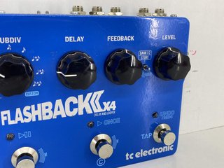 pedal efectos tc electronic flashback x4
