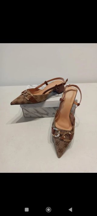 Tacones Slingback Mujer Talla 41