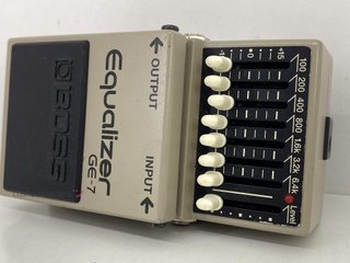 pedal efectos boss ge-7