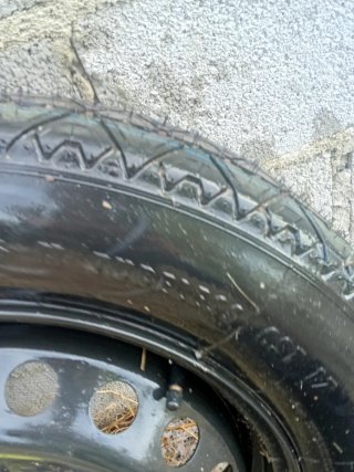 Rueda de repuesto 80 km/h
