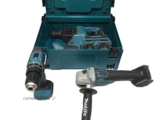kit herramientas variadas makita radial-atornillador- taladro pecutor