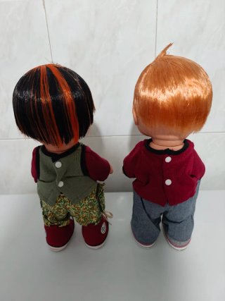 Pareja muñecos Jaggets
