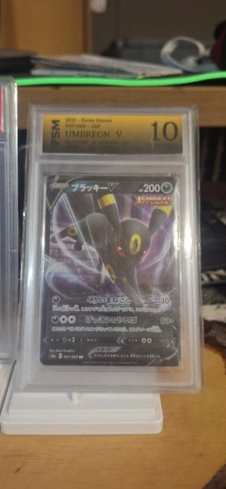Carta Pokémon Umbreon V 10 PSA