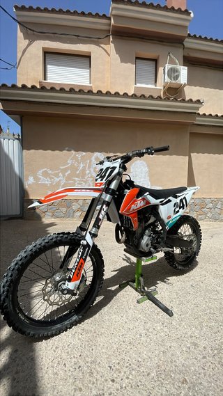KTM SXF 350 2020 Motocross Naranja/Blanco