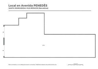 Local comercial en venta en Santa Margarida i els Monjos