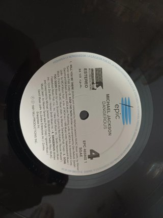 Vinilo Michael Jackson Dangerous