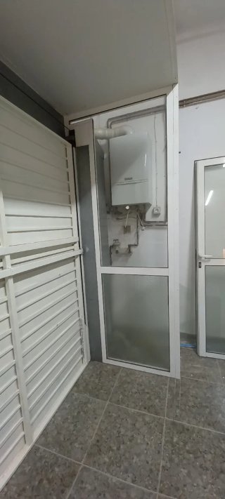 Entrada de aluminio