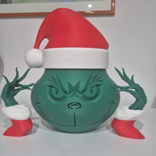 Statuetta Grinch Decorazione Natalizia