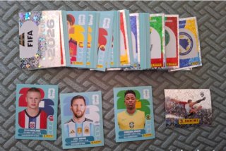 Lote 136 cromos panini mundial 2026 sin repetir Me