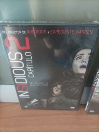 Lote 3 Películas DVD Insidious Terror ( sin abrir)