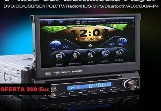 Radio DVD 7 HD GPS Bluetooth iPod