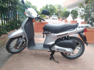Honda Scoopy 100 Plata