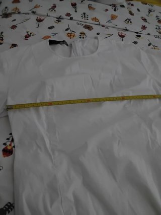 Vestito Moschino bianco in cotone