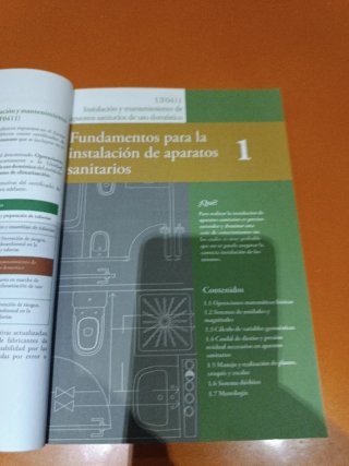 Libro instalación y mantenimiento de sanitarios