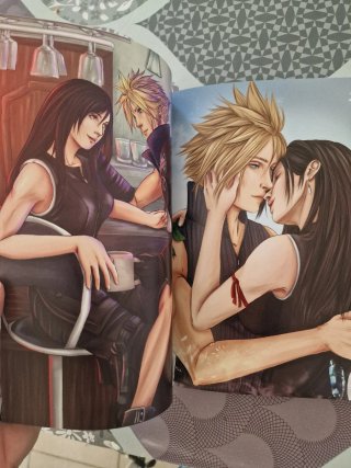 Artbook Final Fantasy VII FF7 Fan Made