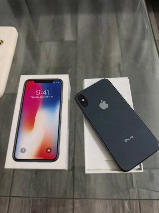 iPhone X Negro/Plateado