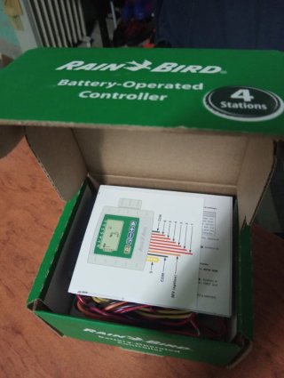 Programador Riego Rain Bird ESP-9V 4 Estaciones