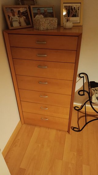 Cajonera de madera