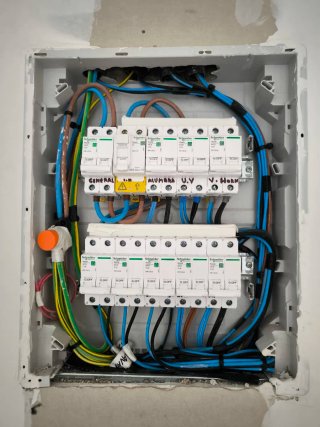 Trabajos de electricidad