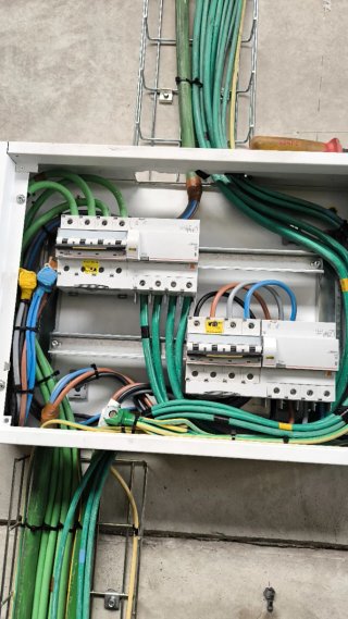 Trabajos de electricidad