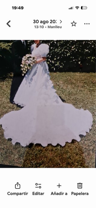 Vestido de Novia Blanco