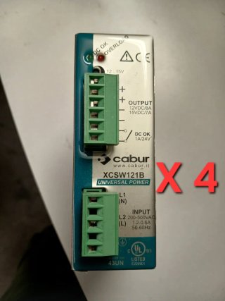 Alimentatore Cabur XCSW121B 12VDC 8A