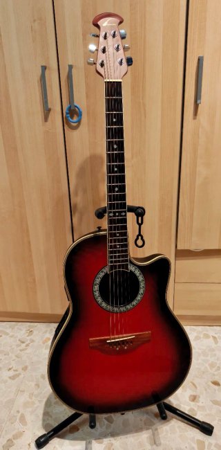 Ovation CS 157 Guitarra Electroacústica Korea 90's
