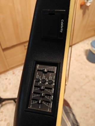 Ovation CS 157 Guitarra Electroacústica Korea 90's