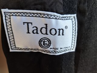Cappotto Tadon Uomo Lana e Cashmere Made in Italy