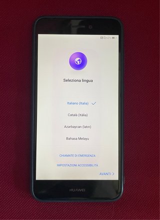 Huawei P8 Lite 2017 Nero + Cover