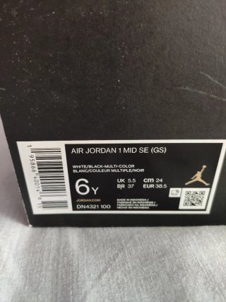 Offerta!!! Air Jordan 1 Mid SE GS (unisex)