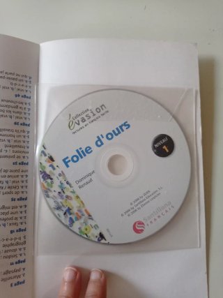 EVASION 1 PACK- FOLIE D'OURS+CD