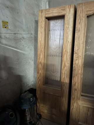 Puerta de madera ARTEVI sin cristales