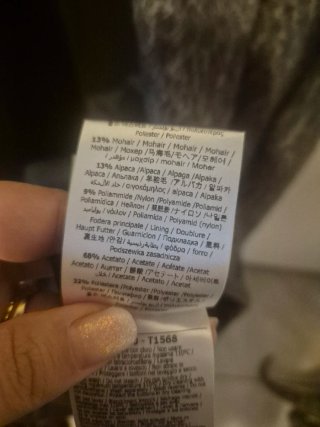 Cappotto Liu Jo grigio taglia 42