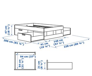 Cama 160x200 + Somier
