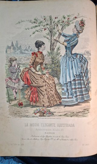 La Moda Elegante Ilustrada 1886