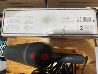 Aspirador Coche Black+Decker Dustbuster Auto