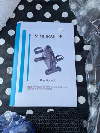 Mini cyclette per braccia e gambe