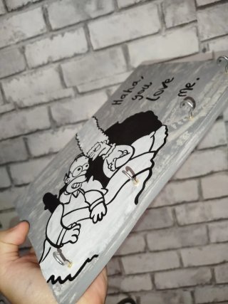 Portachiavi da parete Simpson