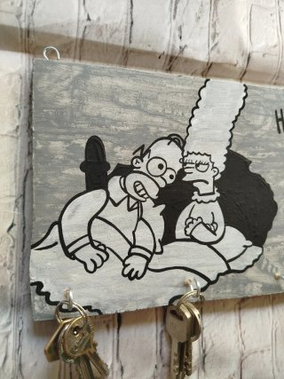 Portachiavi da parete Simpson