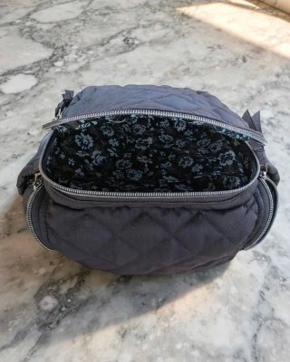 Zaino donna - Vera Bradley | Grigio Shadow
