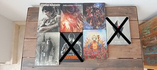 Lote 5 SteelBooks videojuegos coleccionista