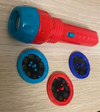 2 Linternas-proyector DinoWorld+ cuentos clásicos