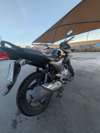 Honda CBF 125 Negra/Plata